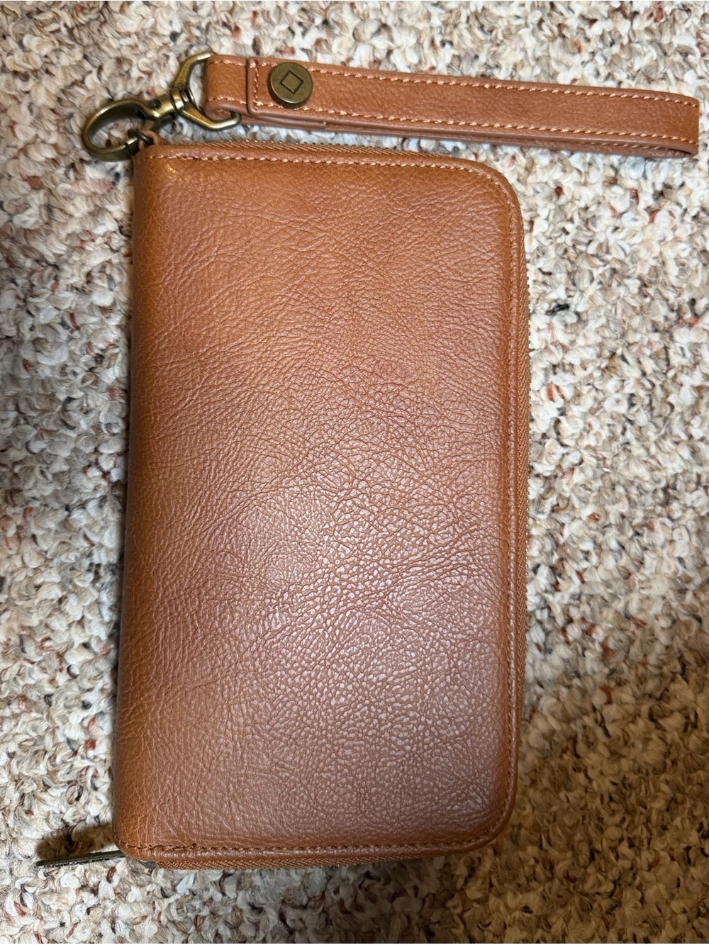 Thirty-one Tan Wristlet Clutch wallet